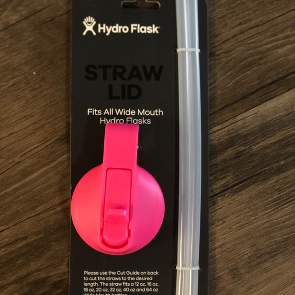 Hydro Flask Flamingo Pink Straw Lid Sold Out Color - Picture 3 of 3